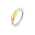 Two-Tone Segmented Puffy Ring