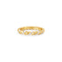 Gold Sparkle Twisted Ring