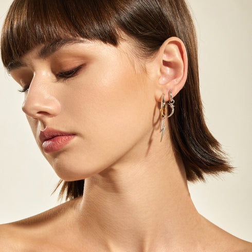 Silver Star Earring Charm