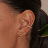 Gold Glam Ear Cuff