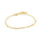 Gold Geometry Mixed Discs Bracelet.
