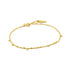Gold Geometry Mixed Discs Bracelet.
