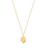 14kt Gold Magma Diamond Pendant Necklace