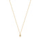 14kt Gold Magma Single Diamond Necklace