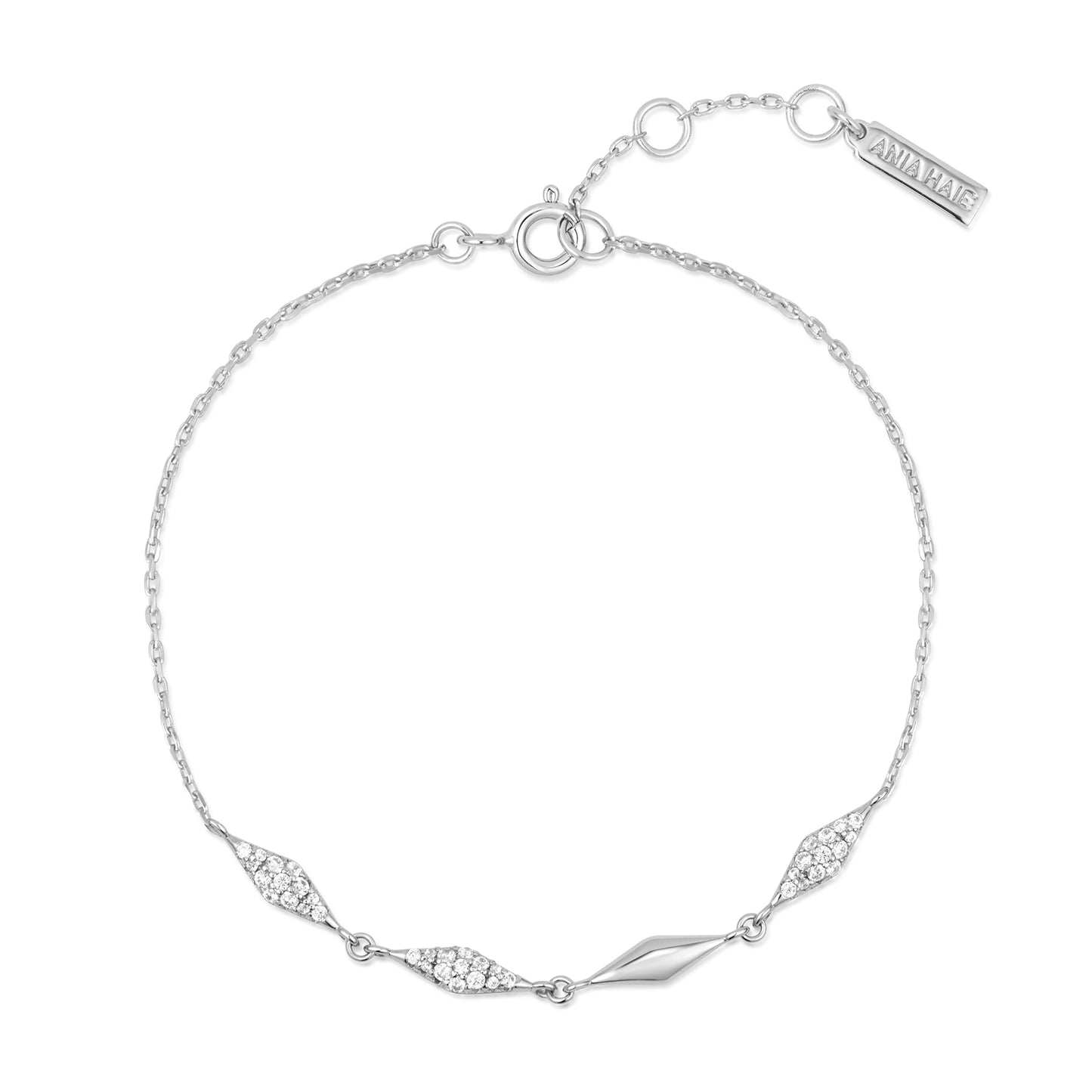 Silver Multi Sparkle Bracelet