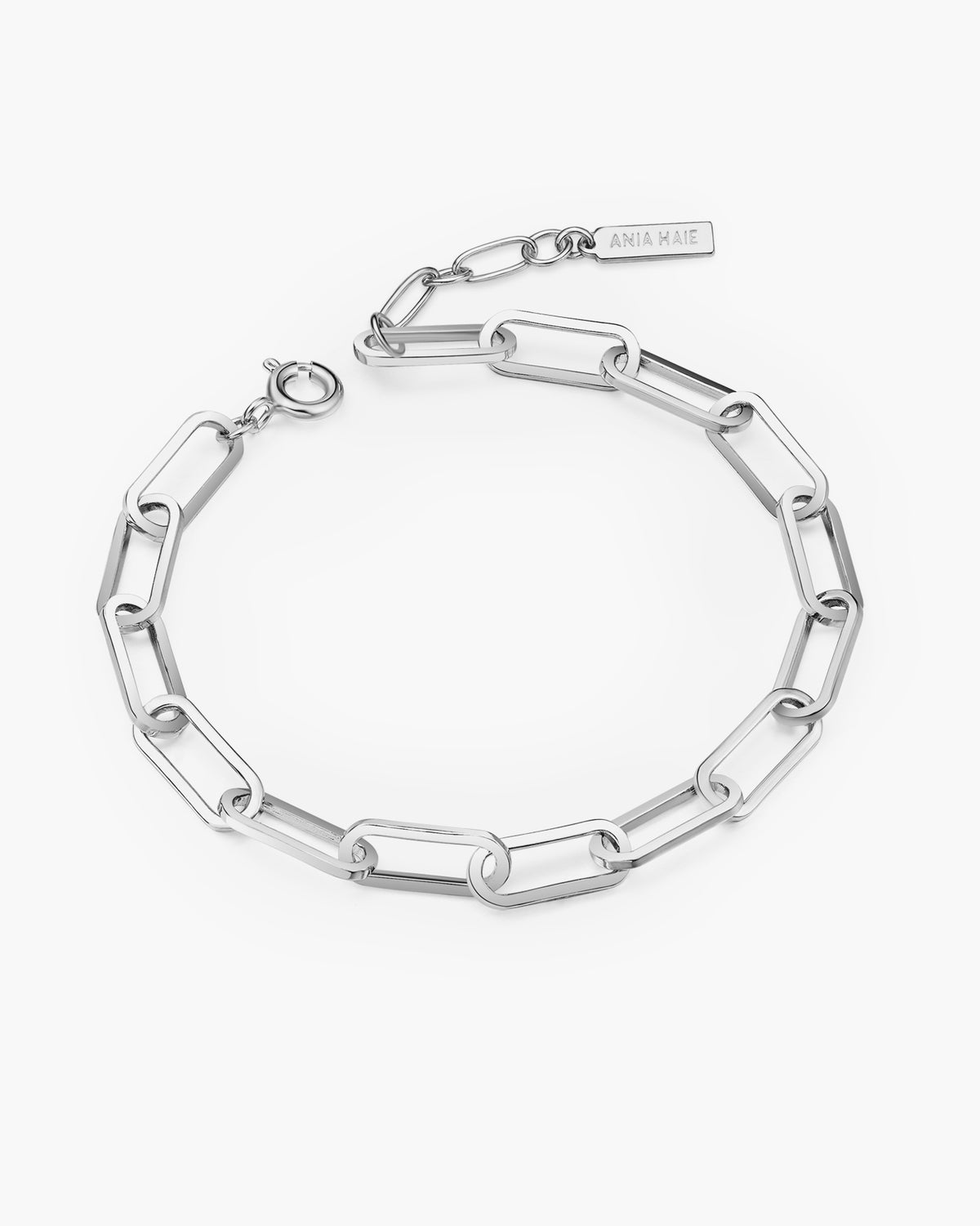 Silver Bold Chunky Chain Bracelet
