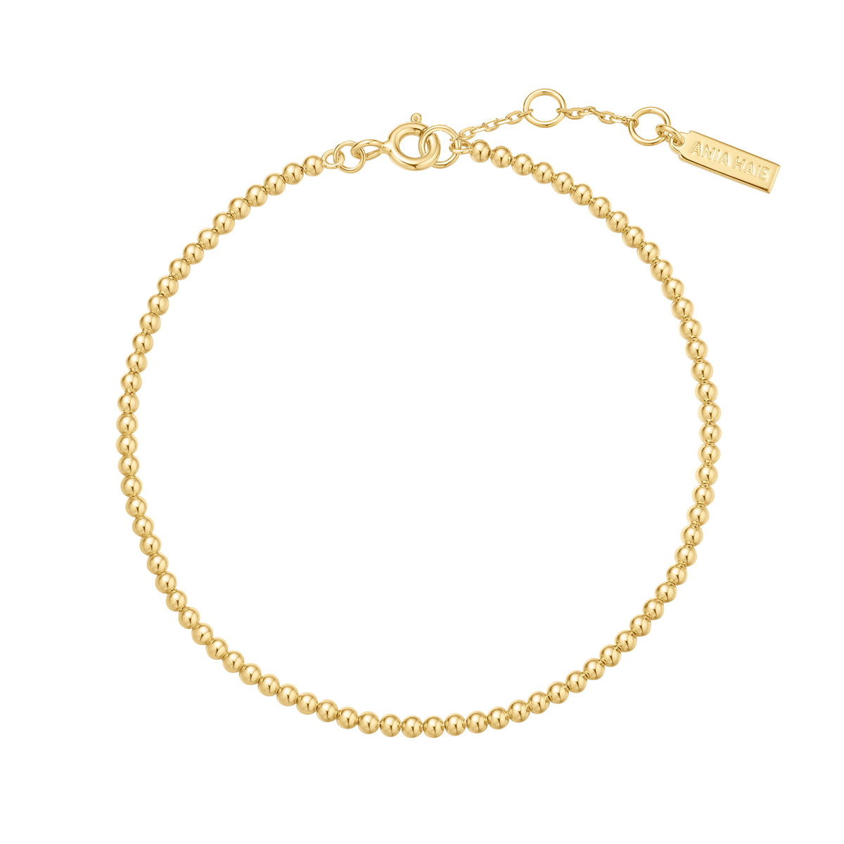 Gold Beaded Bracelet