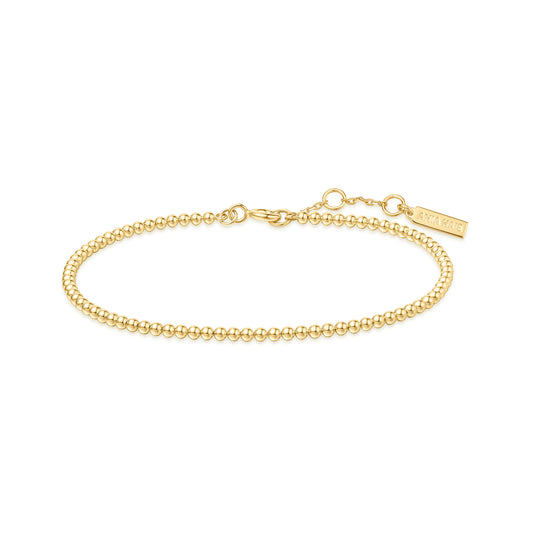 Gold Beaded Bracelet
