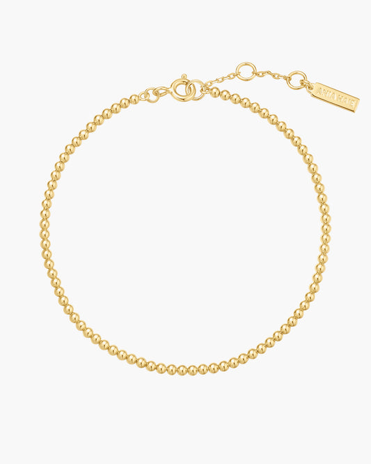 Gold Beaded Bracelet