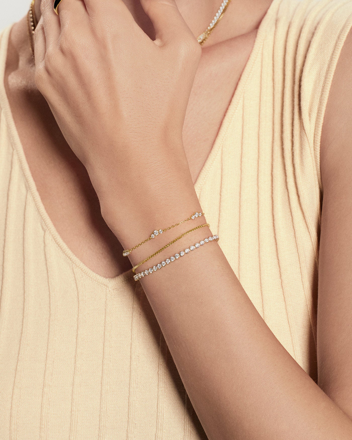 14kt Gold Beaded Bracelet