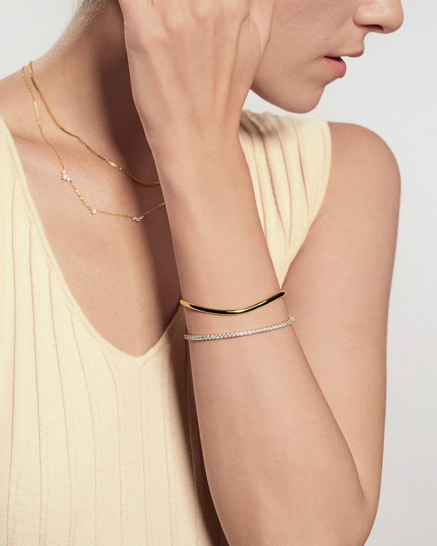 14kt Gold Beaded Bracelet