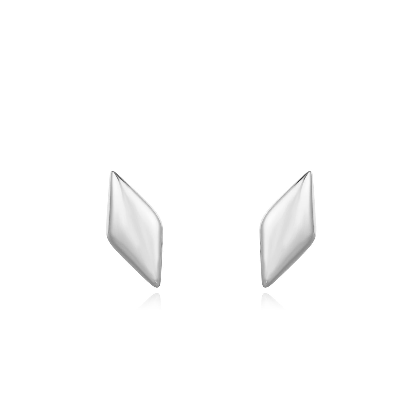Silver Sparkle Studs