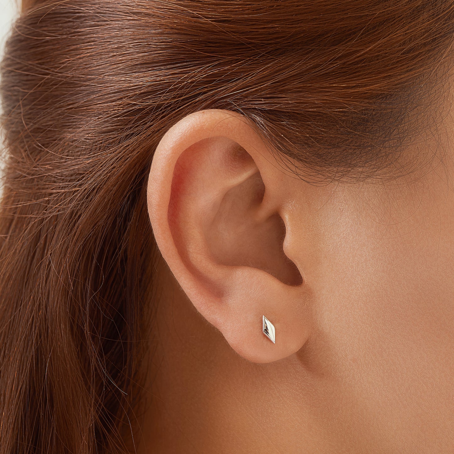 Silver Sparkle Studs