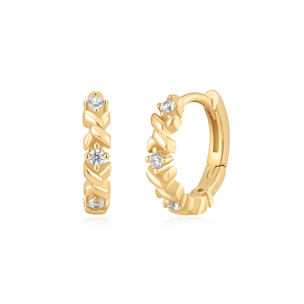ania haie Gold Sparkle Cross Huggies
