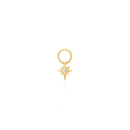 Gold Star Earring Charm