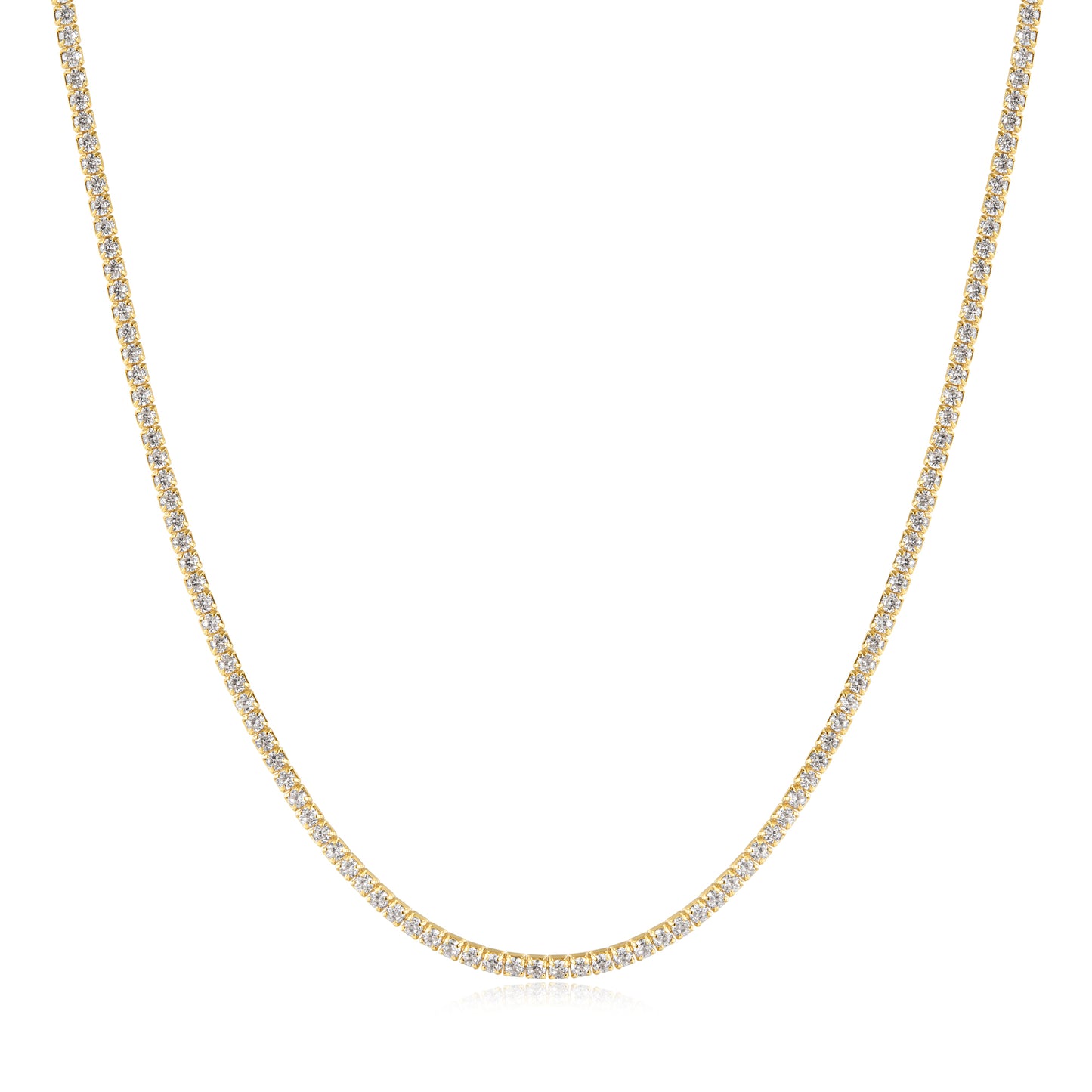 Gold Pavé Necklace