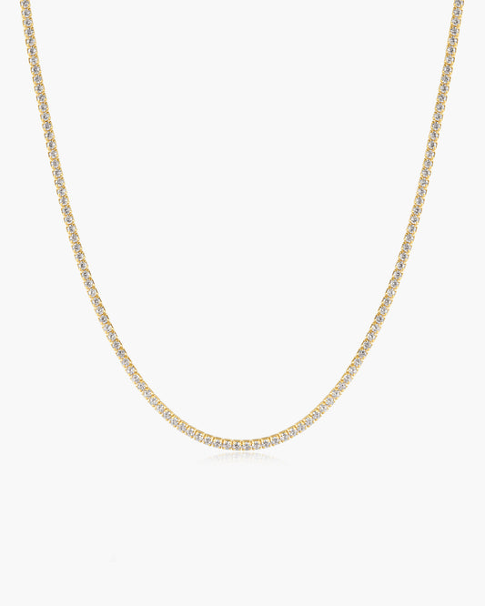 Gold Pavé Necklace