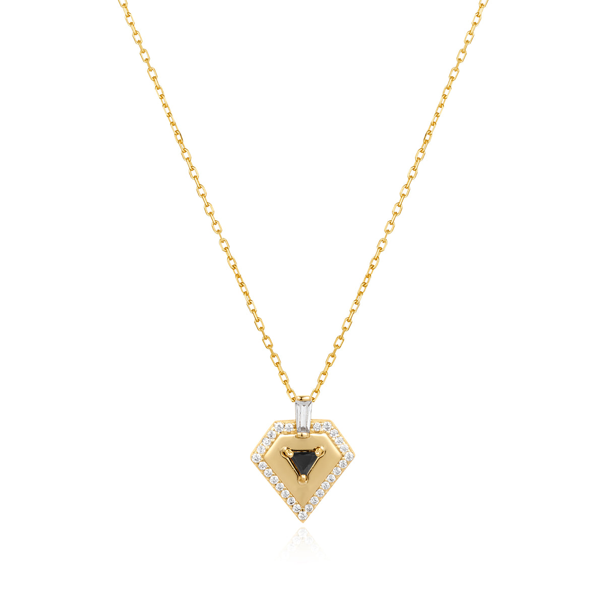Gold Geometric Necklace