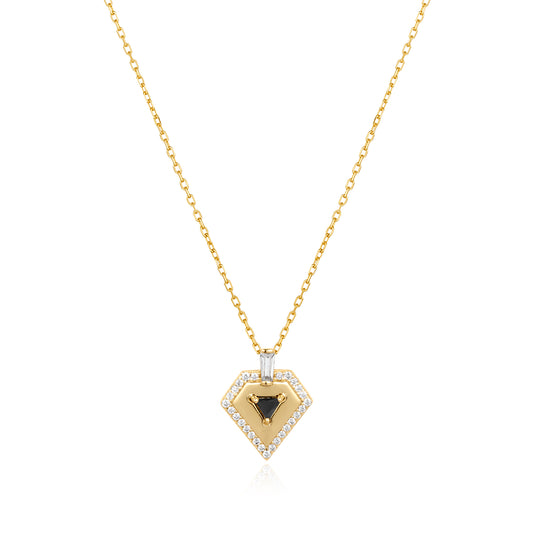 Gold Geometric Necklace