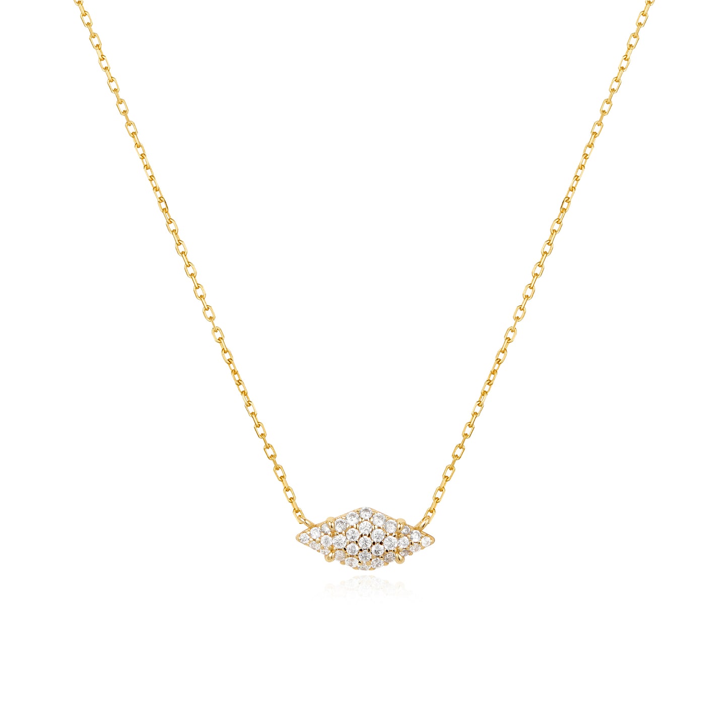 Gold Pavé Sparkle Necklace