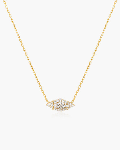 Gold Pavé Sparkle Necklace
