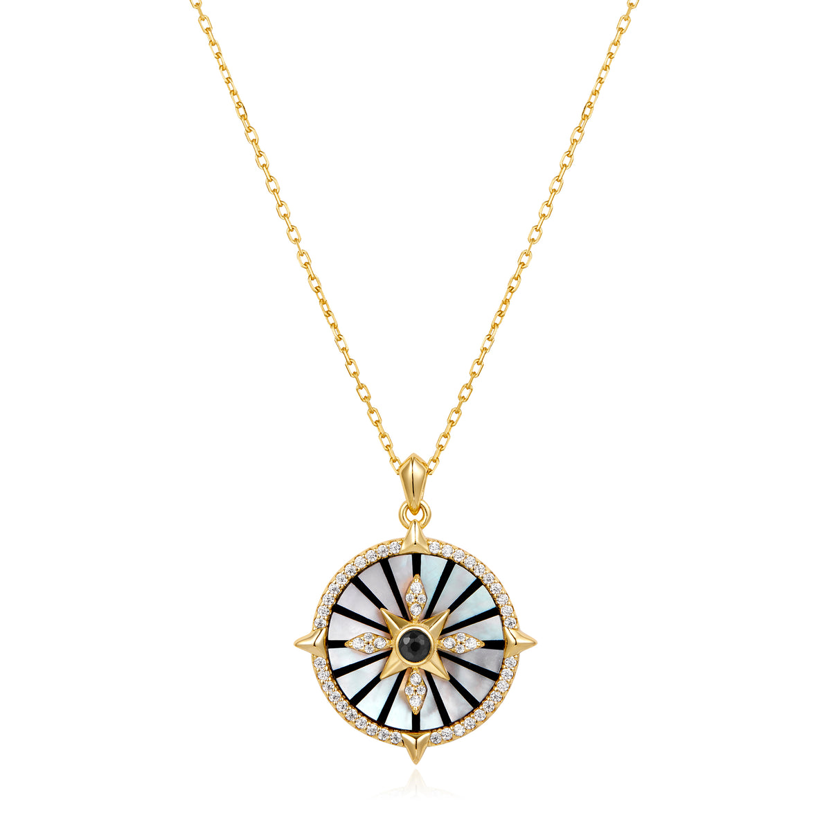 ania haie Gold Astrolabe Necklace