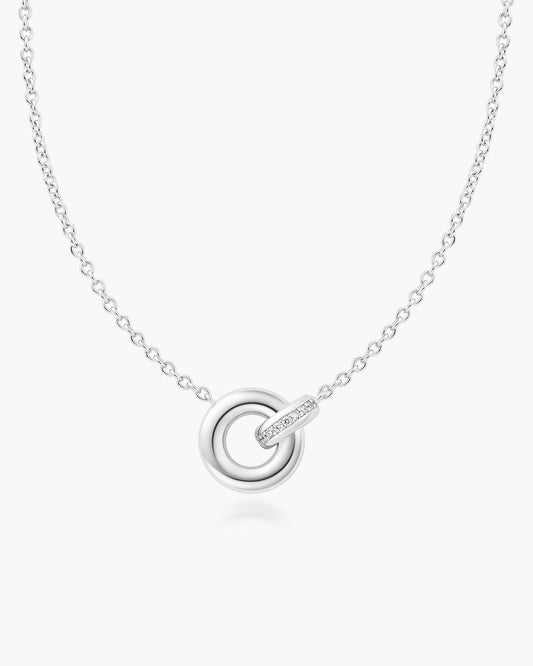 Silver Linked Necklace