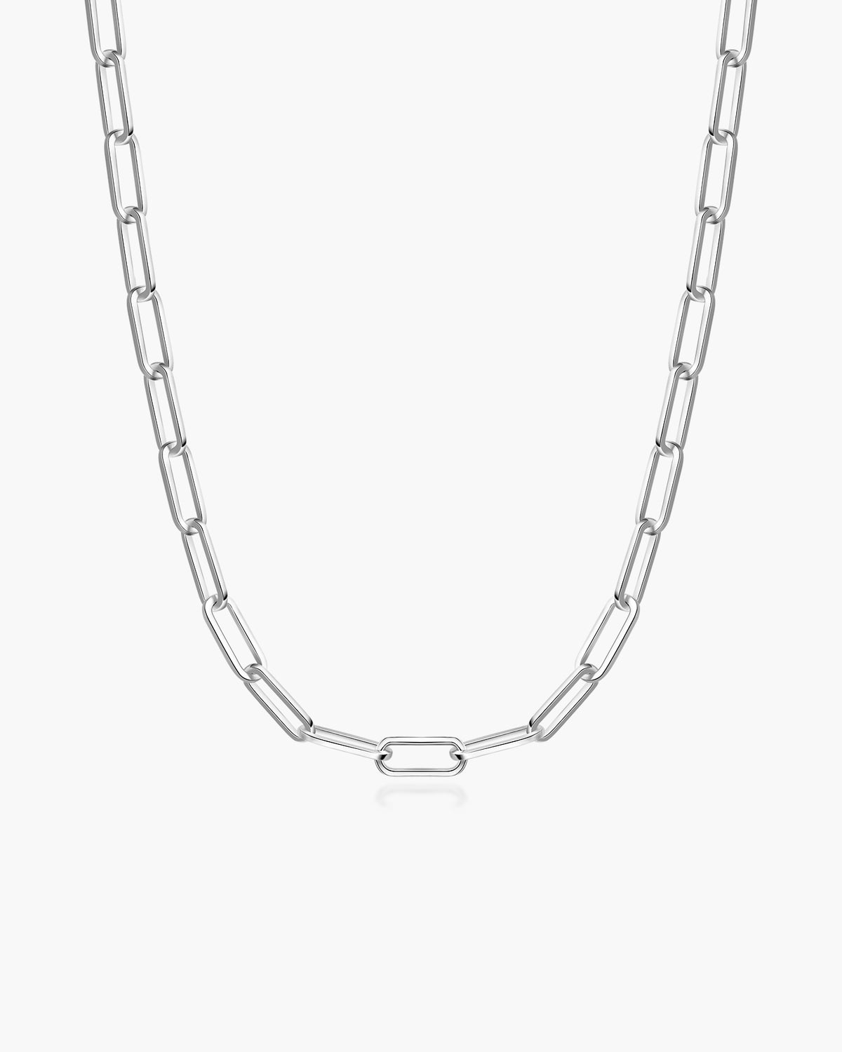 Silver Medium Chain Necklace
