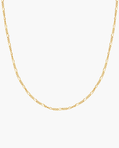 Gold Filia Curb Chain Necklace
