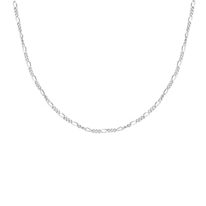 Silver Filia Curb Chain Necklace
