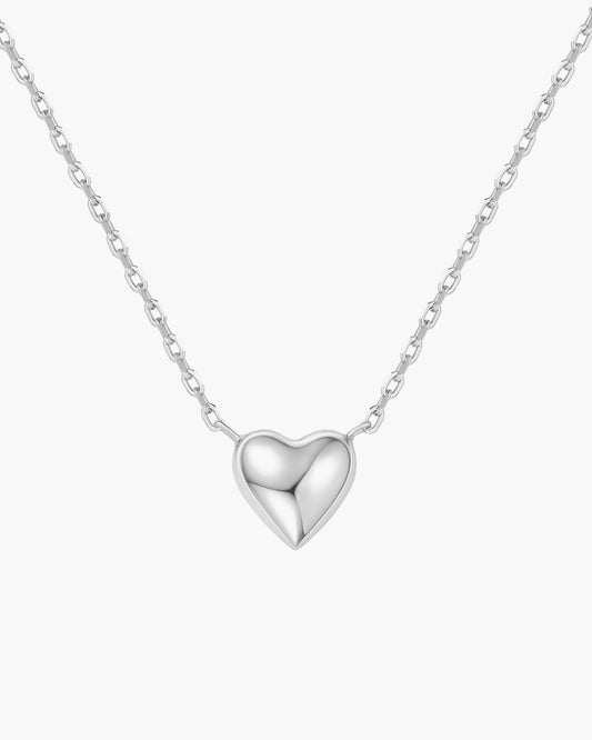 Silver Sweetheart Necklace
