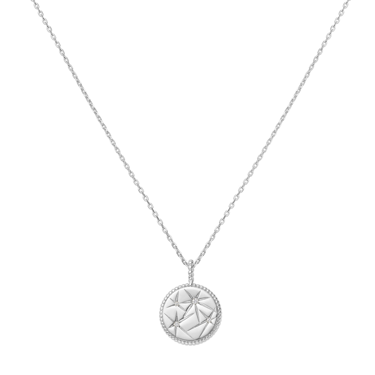 ania haie Silver Starry Charm Necklace