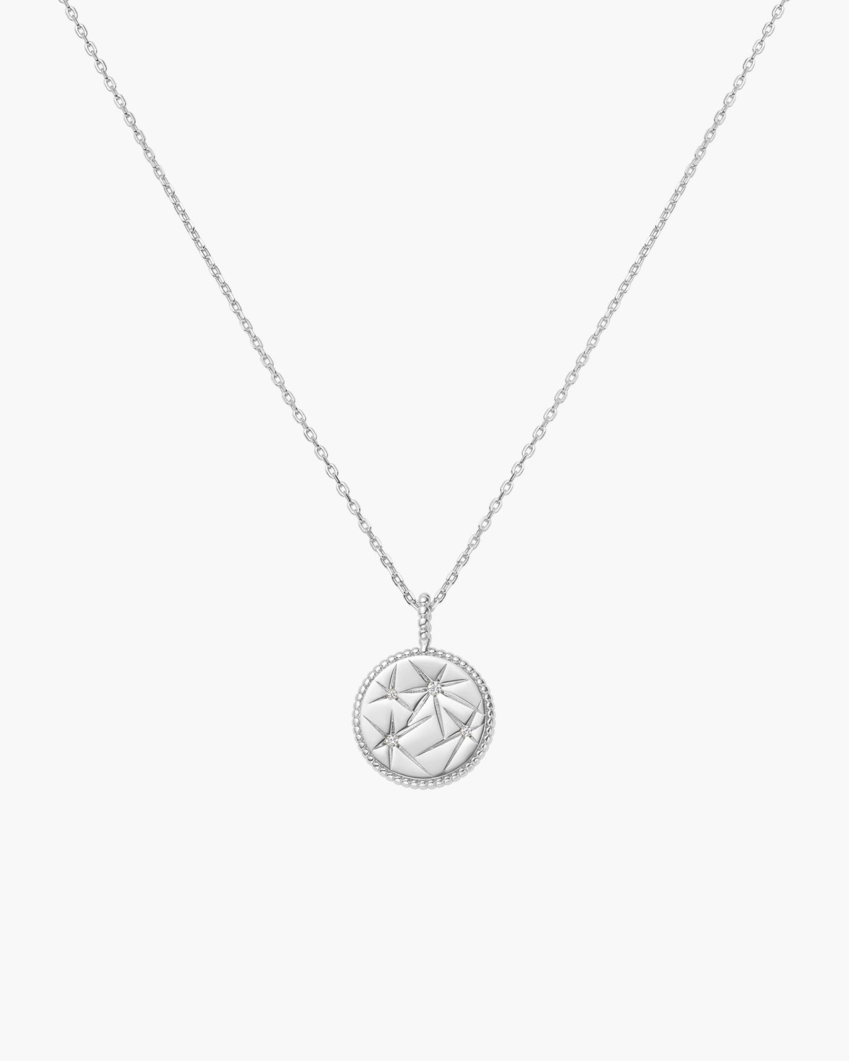 Silver Starry Charm Necklace