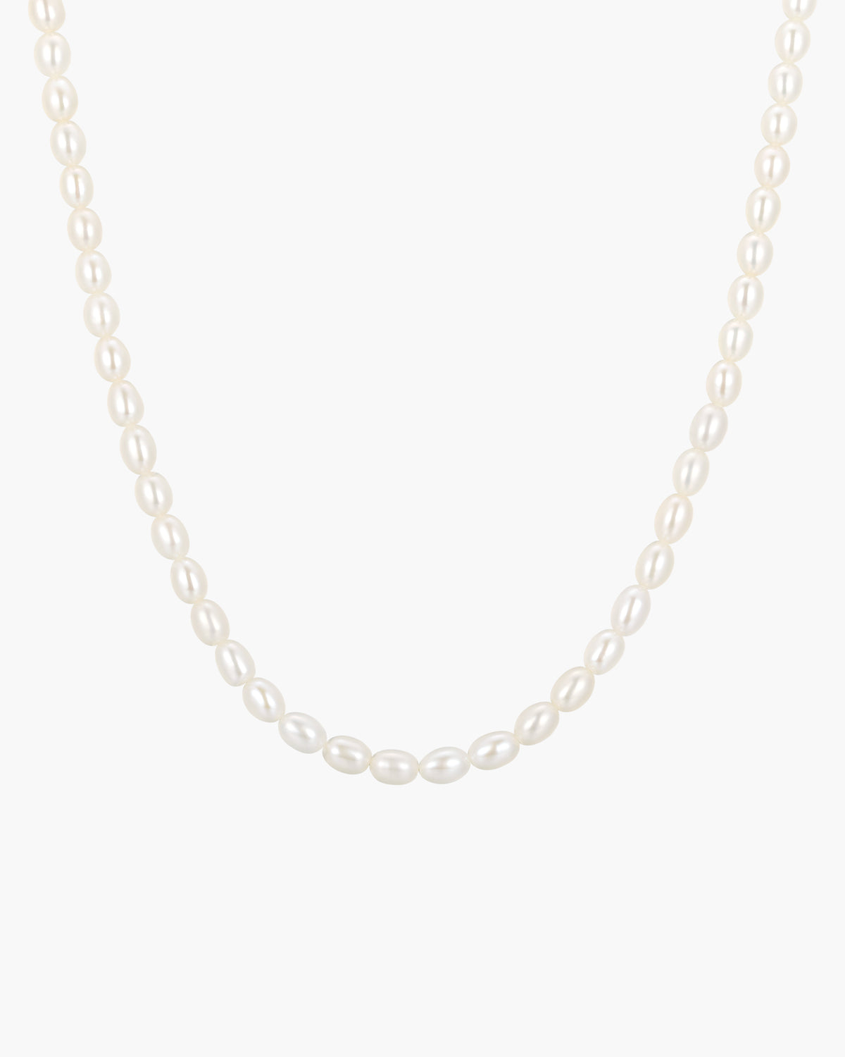 Gold Pearl Beaded Necklace