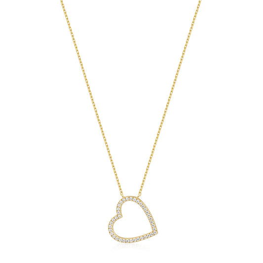 Gold Heart Necklace