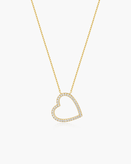 Gold Heart Necklace