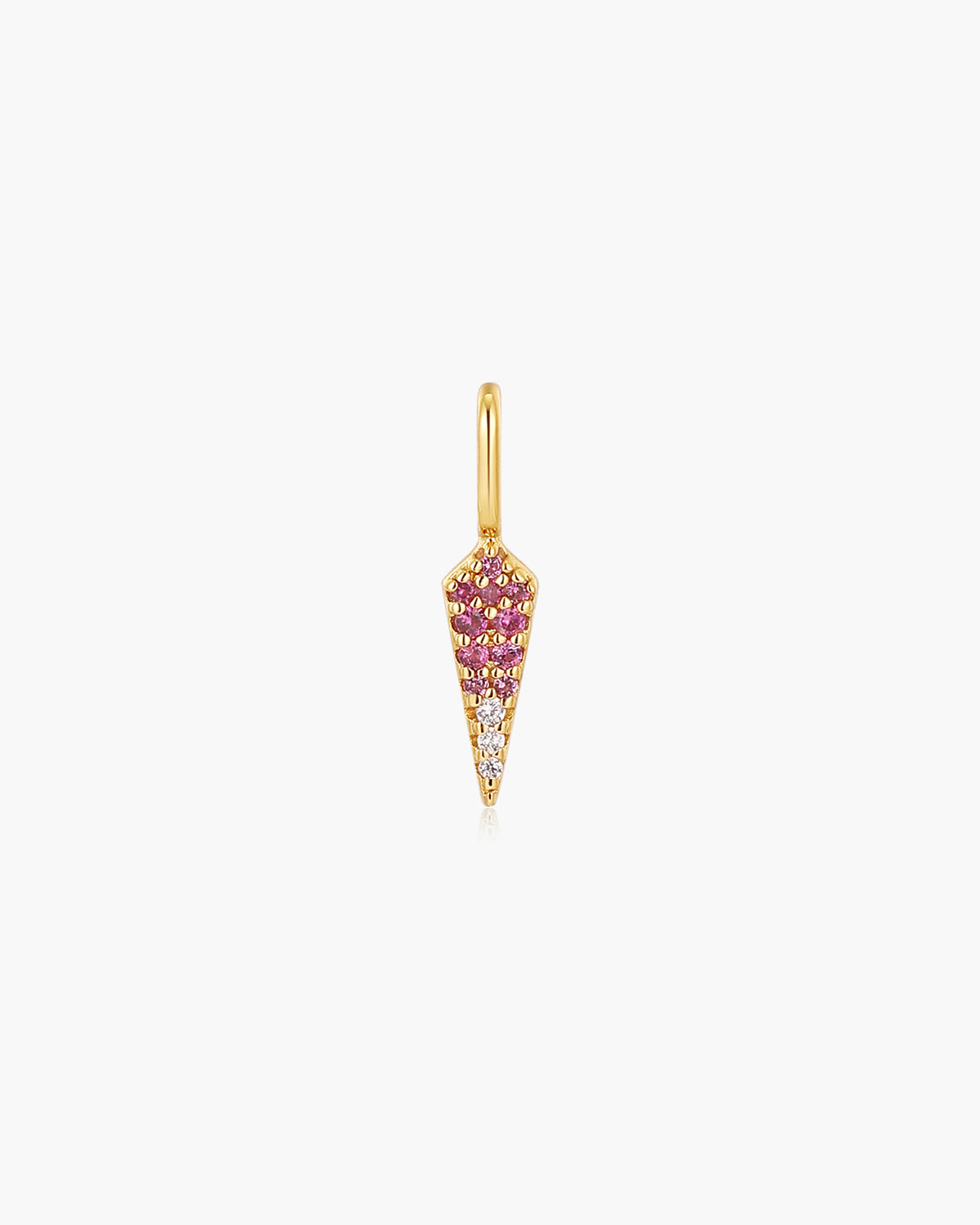 Gold Ombré Pink Charm