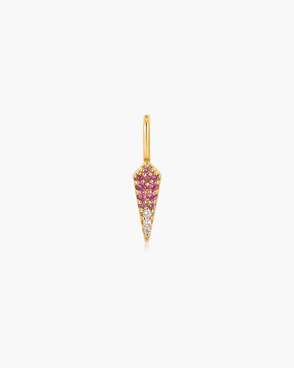 Gold Ombré Pink Charm