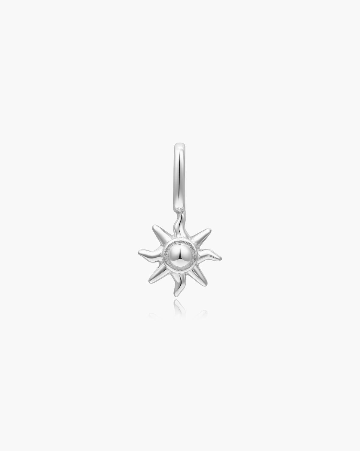 Silver Sunshine Charm