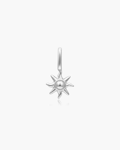 Silver Sunshine Charm