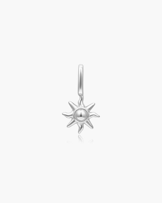 Silver Sunshine Charm