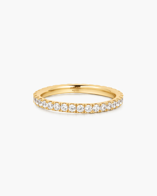 Gold Pavé Ring