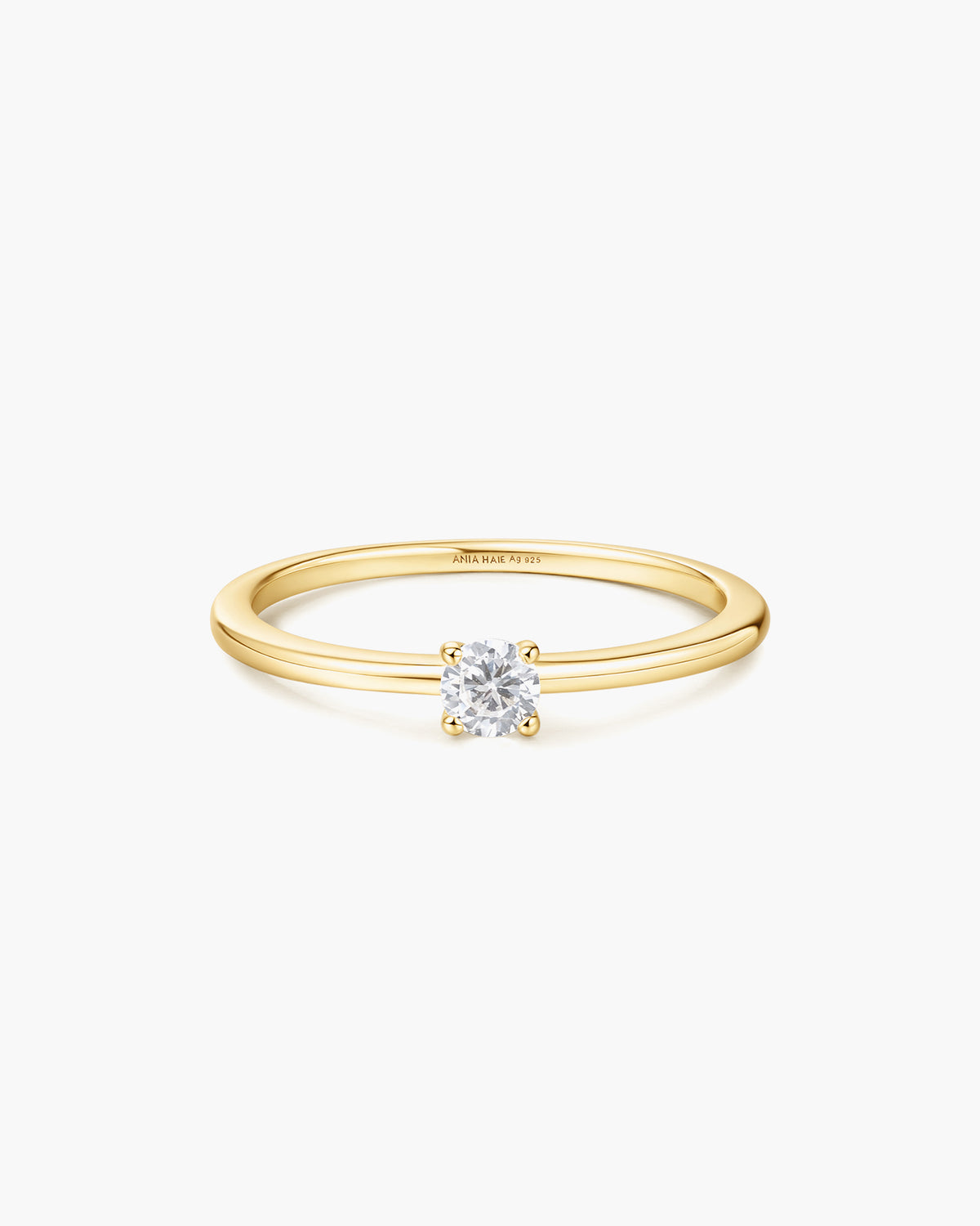 Gold Classic Slim Stacking Ring