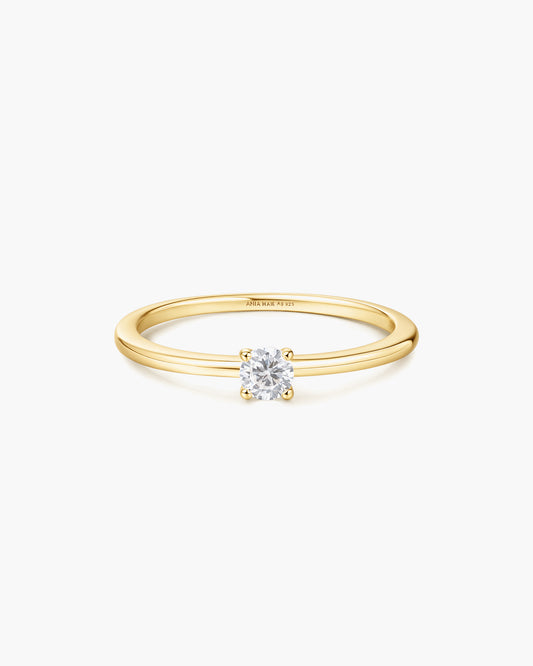 Gold Classic Slim Stacking Ring