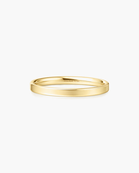 Gold 2mm Smooth Band