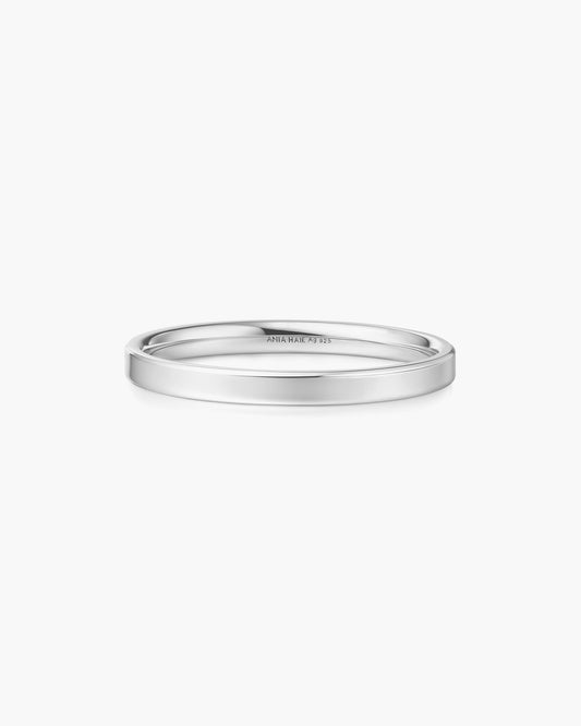 Silver 2mm Smooth Band