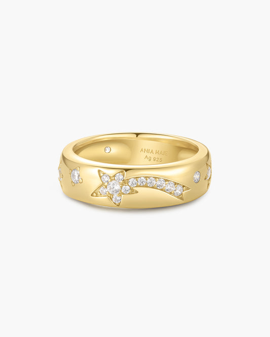 Gold Celestial Chunky Ring