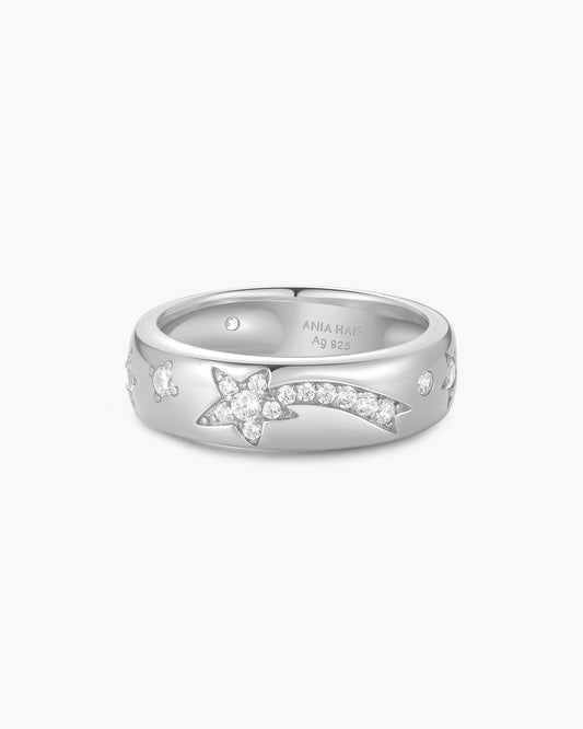 Silver Celestial Chunky Ring