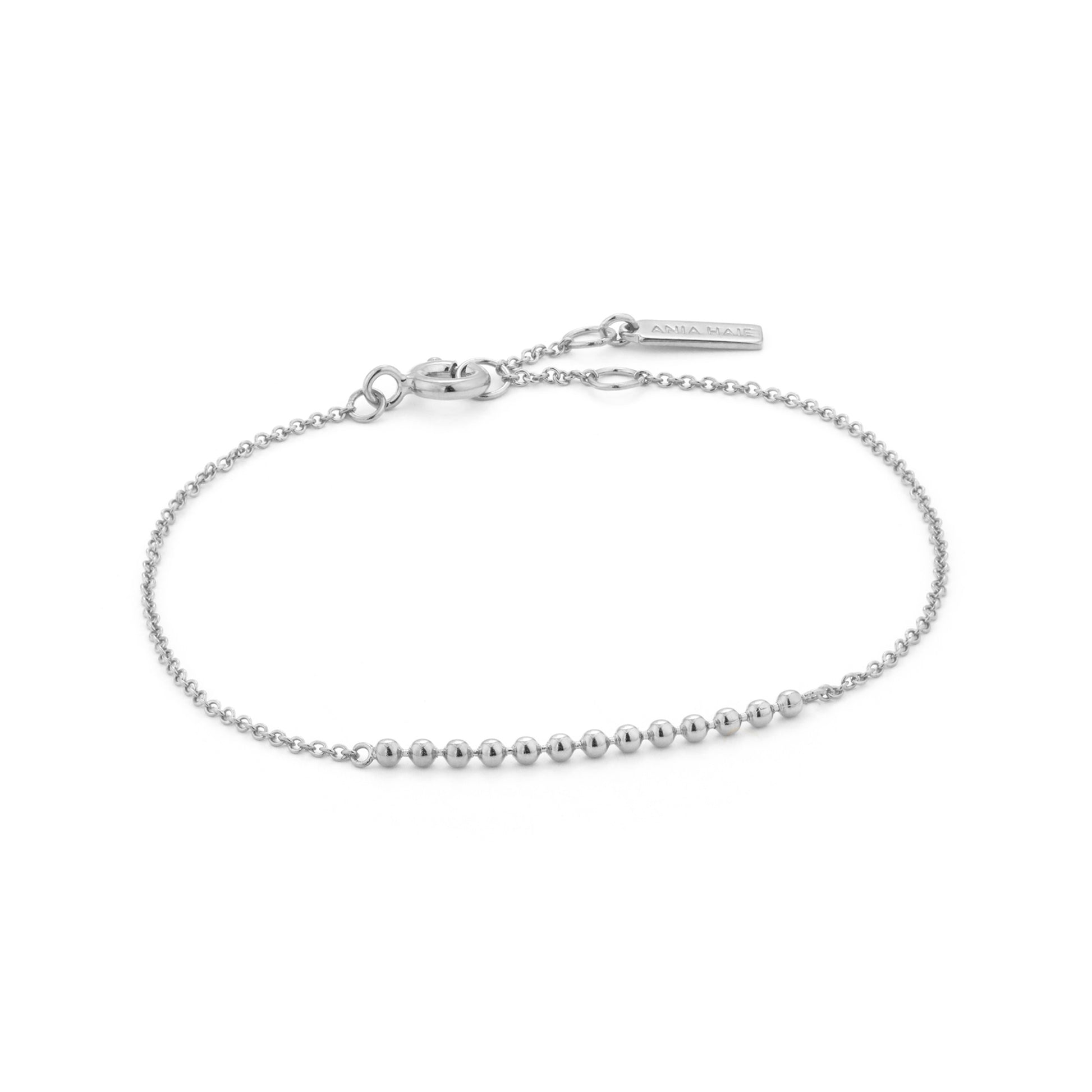 Silver Modern Multiple Balls Bracelet.