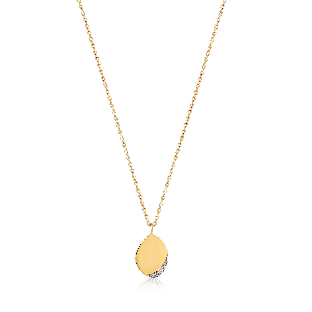ania haie 14kt Gold Magma Diamond Pendant Necklace